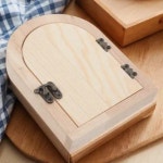 미니 나무 문 스타일 전등 스위치 커버 플레이트 장식용 콘센트 보호대 어린이 방수 표면 무타공 : 월악소소온