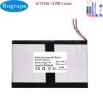 DC 6173145 노트북 배터리  10 핀 8 와이어 플러그 AKPAD AK15815 15.6 J4152 7.6V 5000mAh : 한라산무역2