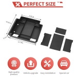 실버라도 2022+용, gmc 시에라 2022+ 센터 콘솔 팔걸이 트레이 보관함 아마윰 : 드래곤프로젝트