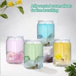 200g 투명 젤리 솔리드 향수 장식 화장실 침실 탈취 크림 자동차 아로마 테라피 청정제 : 월출소소온