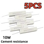 5PCS 시멘트 저항기 10W 25 47 10 47 100 1K 10K47K 1R 0 1 O : 베리타스랩