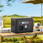 캠핑용 110V 220V 태양광 휴대용 발전소 시스템 태양 에너지 저장 휴대용 발전소 : 프린스타67