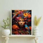 XTXGERL 인은 캔버스 16X20 장식용 페인트 인치 브러시 숫자로 40X50 : 줄라이플레이스