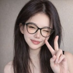 블루라이트차단안경 가벼운 기능성 편광 뿔테 안경 안경테 : 굿세라