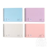 마리파라 모닝글로리 테마칼라 SP 노트 16절 상철 색상랜덤 연습장노트 줄공책 : 도이든