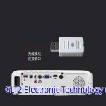CB-CE310Wi/G6450WU/G6550WU/G6050W/G6650WU/G6150/CB-G6250W/G6350/S03S03+/S18용 새 프로젝터 어댑터 ELPAP07 무선 모 : 분당플렉스70