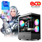 조립 PC 게이밍 컴퓨터 12세대 i3-12100F NVMe GTX1660 로아 배그 본체 : 에코컴퓨터