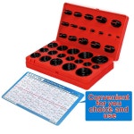 툴레코베 32 사이즈 419개 범용 메트릭 니트릴 링 키트, O 고무(NBR) 다양한 구색 AR25 : 유니크업업