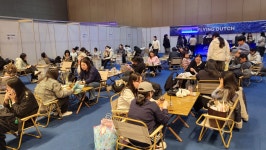 [행사렌탈] 캠핑 롤 테이블 : 하나로 이엔에스