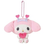 산리오 걸리 팝 하트시리즈 마이멜로디 캐릭터 마스코트 키링 : 로제멜라