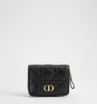 (국내A/S가능) 디올 카로 스칼렛 CD 여성 지퍼 카드 반지갑 블랙 S5032UWHC : 뉴바이브 NEW VIBE