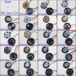 초박형 스피커 W MX XH 라in 1.25 2.54 터미널 2x8 32 옴 8R 32R 0.5W 1W 2W 직경 20 23 26 28 30 32 36 40 50 mm : 제이앤원0