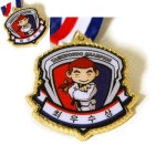 사탸 SG 깐돌이 태권도 선물 장식 해동검도 합기도 체육관 무술용품 장식메달 태권도합기도 : 사타상점