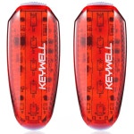 안전 조깅, 자전거 (2팩) 후미등 usb-c 충전식 - 보행자, 조명 러너, 개, led 블루. : 지나마켓10