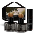[기획세트]헤트라스 차량용 디퓨저 77ml 2개입+고농축 섬유향수 80ml 1개입 선물세트 : 헤트라스