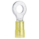 판듀트 pn10-12r-q 링 터미널, 나일론 단열, 10 12 - awg, 1/2인치, 노란색(25팩) 사이즈 스터드 : 그린어니언2