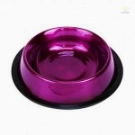 강아지 스텐 식기 굿프랜드컴퍼니 샤인 16oz 퍼플 밥그릇 물그릇 애견용 용품 : 원밀리언1