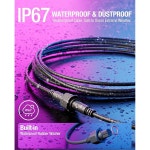 고비 야외 스팟 라이트용 HIQCVOU 16피트 연장 케이블 IP67 방수 코드 u200EH7094 u200EH7093 H7066 H7065 파티오 뒷마당 발코니용 4핀... 