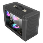 알수 없는 플레이어 P60 블랙 MATX 케이스 데스크탑 컴퓨터 휴대용 컴팩트 호스트 재고 있음 : 선암산업