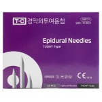 태창 에피듀랄니들 22G 80mm Epidural Needle 경막외투여용침 일회용 천자침 50개입 : 착한 의료기