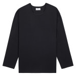 에센셜 소로나 코튼 릴렉스 하프 유넥 롱슬리브 : 자바나스