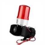 경광등 경보기 알람 램프 작업 경고등 재난 공장 LED 정전 알림 (220V) : 키엔스토어