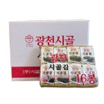 광천시골 시골김 16p 10EA 160봉 : 상원식품