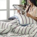 브릭앤셀 이불베개세트 슈퍼싱글SS 크림 펜션침장 호텔소품 침구용품 침장용품 인테리어소품 : 브릭앤셀