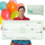 자이언트 체크 프레젠테이션용 대형 상 오버사이즈 드라이 블랭크 - 31 13 안정화 견고 : 해직타