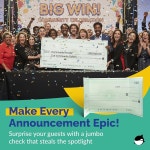 자이언트 체크 프레젠테이션용 대형 상 오버사이즈 드라이 블랭크 - 31 13 안정화 견고 : 해직타