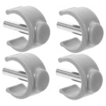 보행 스틱용 BEBEMOKO 4pcs C자형 클램프 버클 및 보행기 튼튼한 지팡이 홀더 장치 이동 보조 액세서리를 위한 간편한 설치 : 파티마 스토어