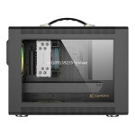 알수 없는 플레이어 P60 블랙 MATX 케이스 데스크탑 컴퓨터 휴대용 컴팩트 호스트 재고 있음 : 선암산업