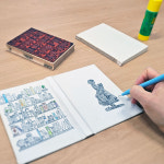 북키스 DIY 북아트 1216 셀프디자인 화이트 노트만들기 KIT : 북키스