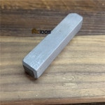 침엽수 디자인 스탬프 4.5x8mm(너비x 높이) RCIDOS DIY 팔찌/보석 기호 스틸 : 천태소소온
