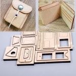 빈티지 지갑 카드 홀더 가죽 공예 절단 다이 나이프 커터 90x115x20mm : 천성소소온