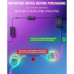 고비 야외 스트립 조명 네온 로프 정원 3핀 연장 코드호환 HIQCVOU 10피트 케이블 u200EH6176 H6173 H6175 H61A8 H61A9 H7086 H70A3... 