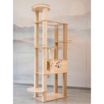 럭셔리 고양이 빌라 캣 스크래치 보드 캣 점프대 캣 나무 캣타워 캣츠 하우스 캣츠 스크래치 기둥 MDCB 플러그 : 하다고 8호