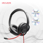 프리미엄 오픈형 초경량 ENC 7.1채널 게이밍 헤드셋 Airset Flow 1.0 블랙 : 아이리버 대리점 이큐웨어