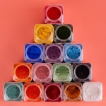 도자기 Underglaze 컬러 파우더 24 색 중간 온도 전기 가마 페인트 공백 안료 세라믹 : 천태소소온