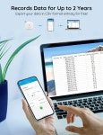 Govee 스마트 온도계 습도계 앱 알림 기능이 포함된 WiFi 습도 온도 센서 : FNGU