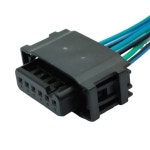 벤츠 S300 C200 W205 레이더 센서 후방 전자 눈 사각지대 모듈 플러그용 6핀 자동차 커넥터 872-665-001 : Zivo