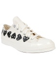 [국내배송] 23FW 꼼데가르송 Converse x Comme des garcons PLAY - Chuck 70 로우-탑 스니커즈 P1K1262 41a8393b : 올 세일