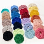 손뜨개 티코스터 만들기 DIY 키트 4종 마크라메재료 모던마크라메 마크라메가방 2WE1E44805 : mungsuni