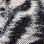 수재샵 비즈 보석십자수 대형 청안의 왕 백호 led 대형 어린이 캔버스 diy 집들이선물 : 수재샵 보석십자수