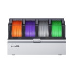 QIDI PLUS4 3D 프린터용 박스, 능동 건조 기능이 있는 멀티 컬러 프린팅 시스템(65 C), NFC 지능형 인식 및 필라멘트 자동 재장전, PLA... 