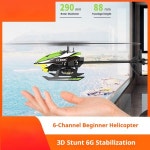 6채널 3D 곡예 비행 RC 헬리콥터 - F120 단일 로터 전기 항공기 모델 : 바잉셀렉트