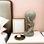 FUNSXBUG 11인치 아틀라스 조각상 그리스 신화 피규어 : 단단컴퍼니