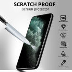 1-5개 9D 풀커버 강화유리 스크린 보호필름 아이폰 16 17 16e 15 13 11 14 12 프로 맥스 보호유리 아이폰 XR XS 맥스 7 8 SE : 골든107