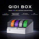 QIDI PLUS4 3D 프린터용 박스, 능동 건조 기능이 있는 멀티 컬러 프린팅 시스템(65 C), NFC 지능형 인식 및 필라멘트 자동 재장전, PLA... 