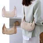 여성 라탄숄더백 핸드백 가벼운 숄더가방 심플한 여름 아이보리 R30WC931E1 : 단우단우몰